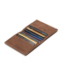 Men’s Card Holder | Walnut Brown Leather